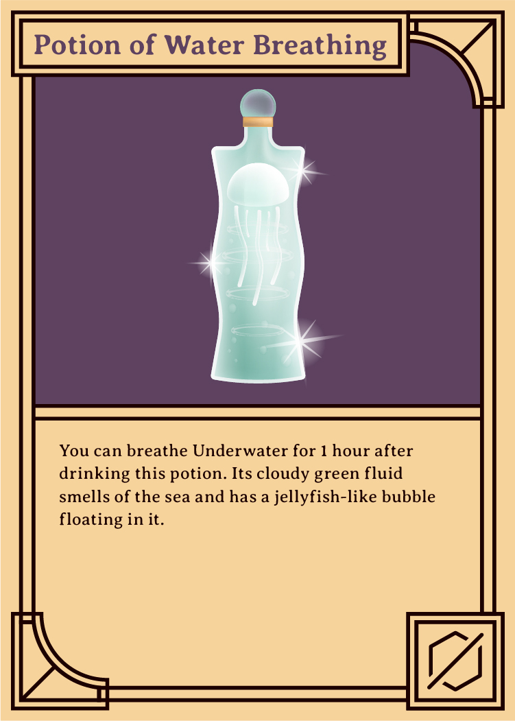 Card for Potion of Water Breathing